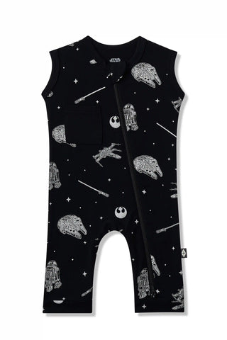 Zippered Sleeveless Romper in STAR WARS™