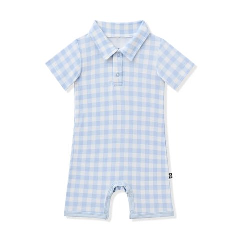 Polo Shortall in Gingham Breeze