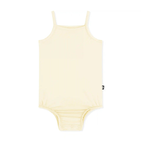 Spaghetti Strap Leotard in Chamomile