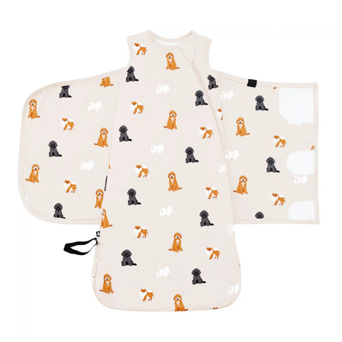 Sleep Bag Swaddler in Fluffy Dog 1.0