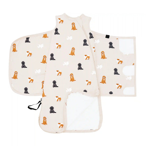 Sleep Bag Swaddler in Fluffy Dog 1.0
