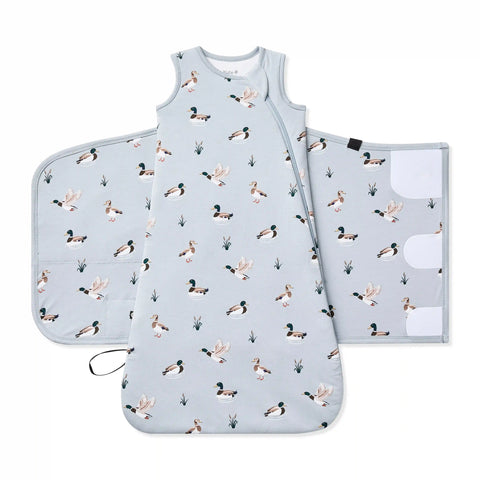 Sleep Bag Swaddler in Mallard Duck 1.0