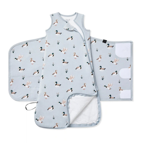 Sleep Bag Swaddler in Mallard Duck 1.0