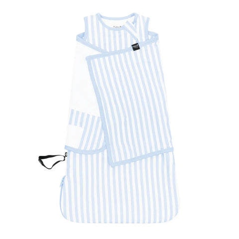 Sleep Bag Swaddler in Small Mist Stripe 1.0