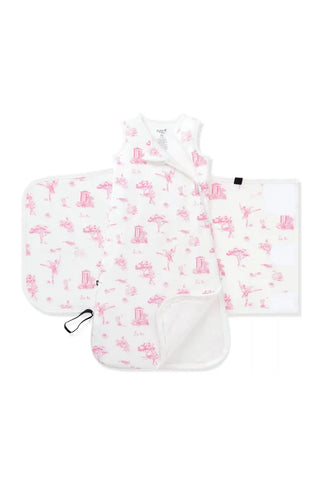 Sleep Bag Swaddler in Toile Ballet 1.0