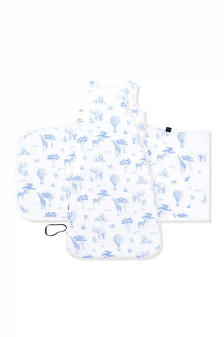 Sleep Bag Swaddler in Toile Safari 1.0