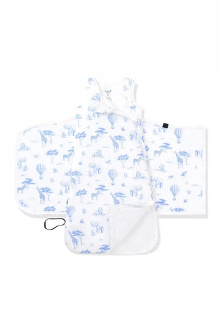 Sleep Bag Swaddler in Toile Safari 1.0