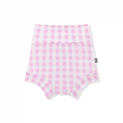 Bummies in Gingham Thistle
