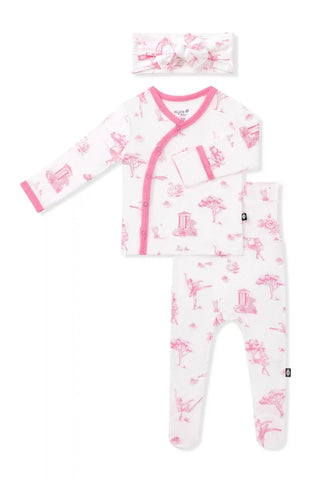 Take Me Home Set with Bow in Toile Ballet