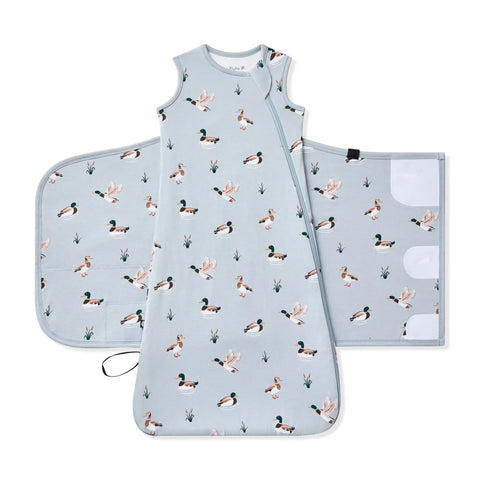 Sleep Bag Swaddler in Mallard Duck 0.5