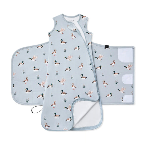 Sleep Bag Swaddler in Mallard Duck 0.5