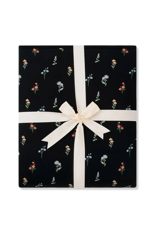 Adult Quilted Blanket in Midnight Wildflower 2.5