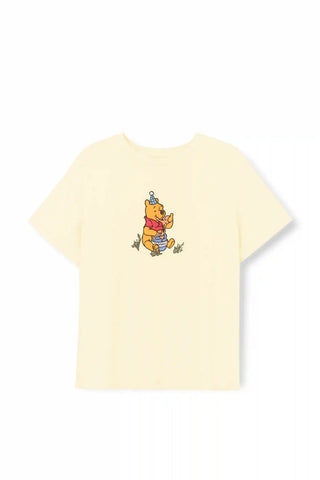 Women's Graphic Tee in Winnie the Pooh on Chamomile