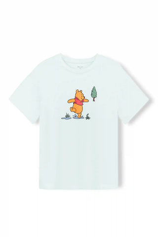 Women's Graphic Tee in Winnie the Pooh on Dew