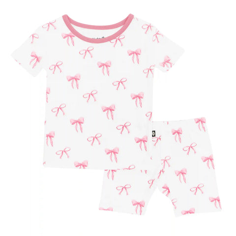Short Sleeve Pajamas in Bow