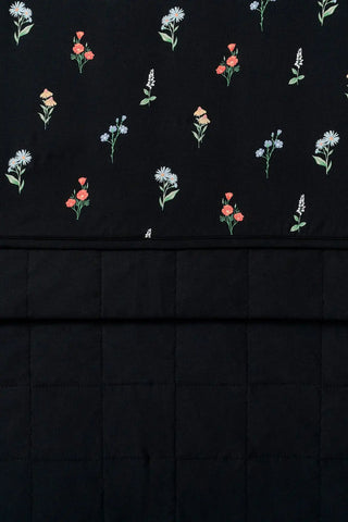 Youth Blanket in Midnight Wildflower 2.5
