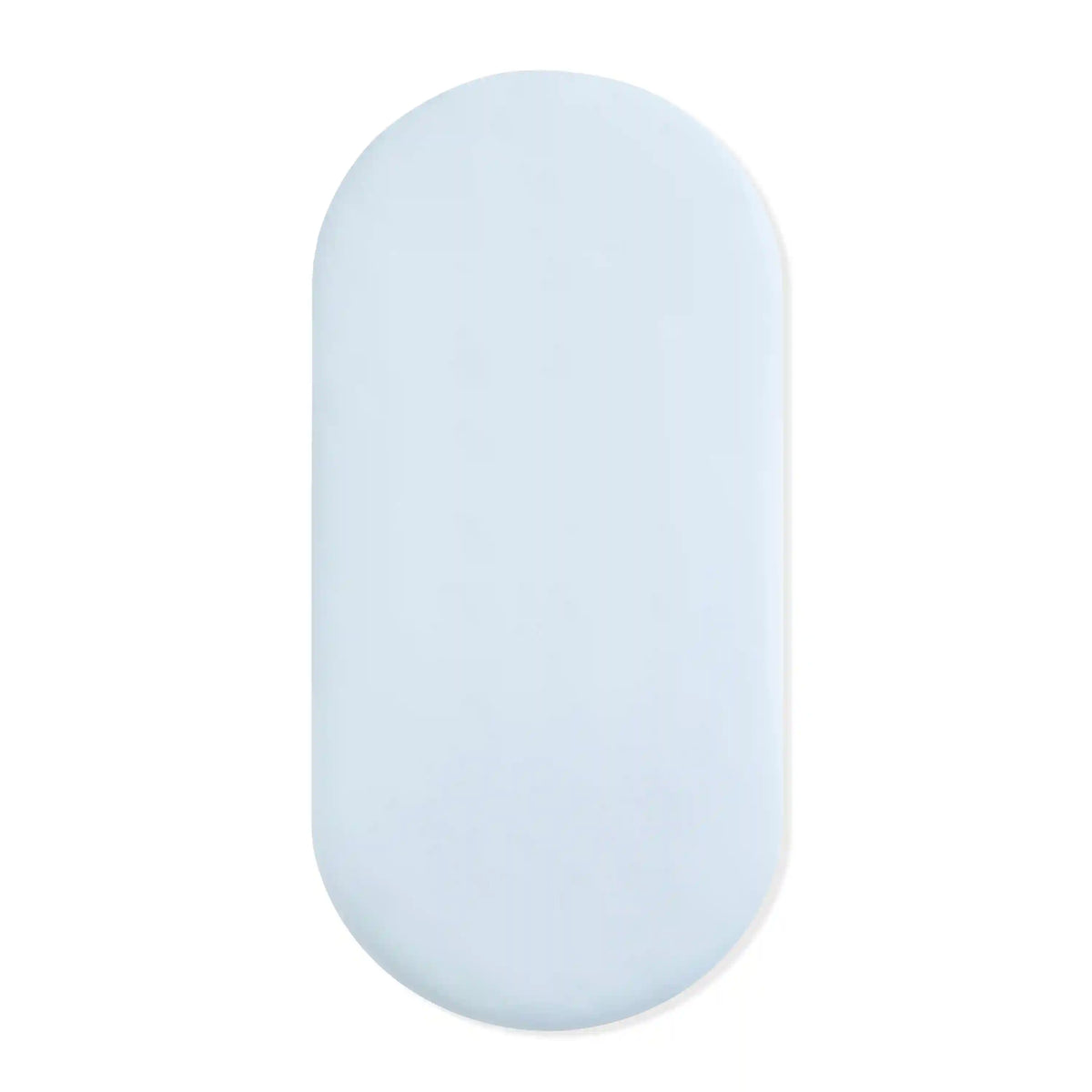Oval Bassinet Sheet in Breeze