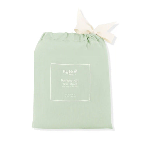 Mini Crib Sheet in Basil