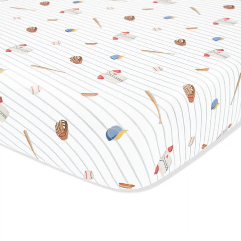 Mini Crib Sheet in Home Run