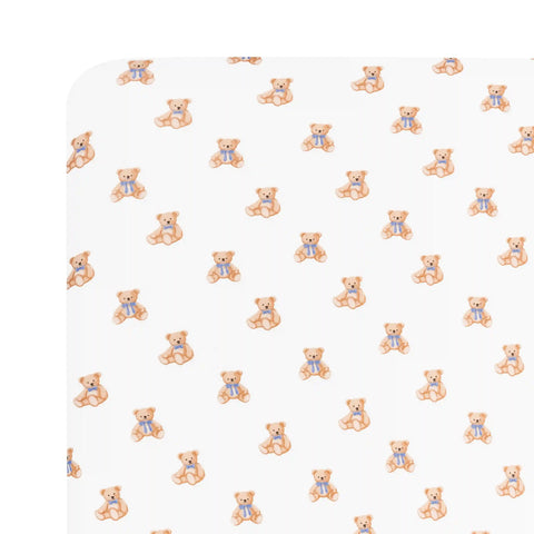 Mini Crib Sheet in Teddy Bear