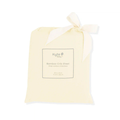 Crib Sheet in Chamomile