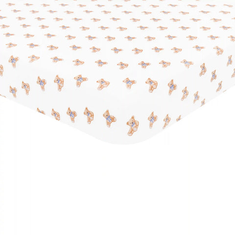 Crib Sheet in Teddy Bear