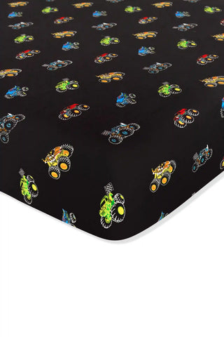 Crib Sheet in Monster Truck