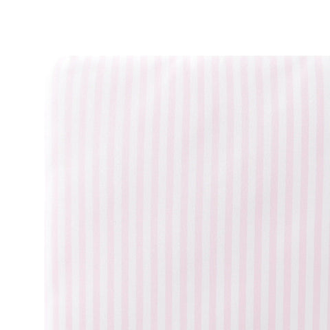 Crib Sheet in Small Sakura Stripe