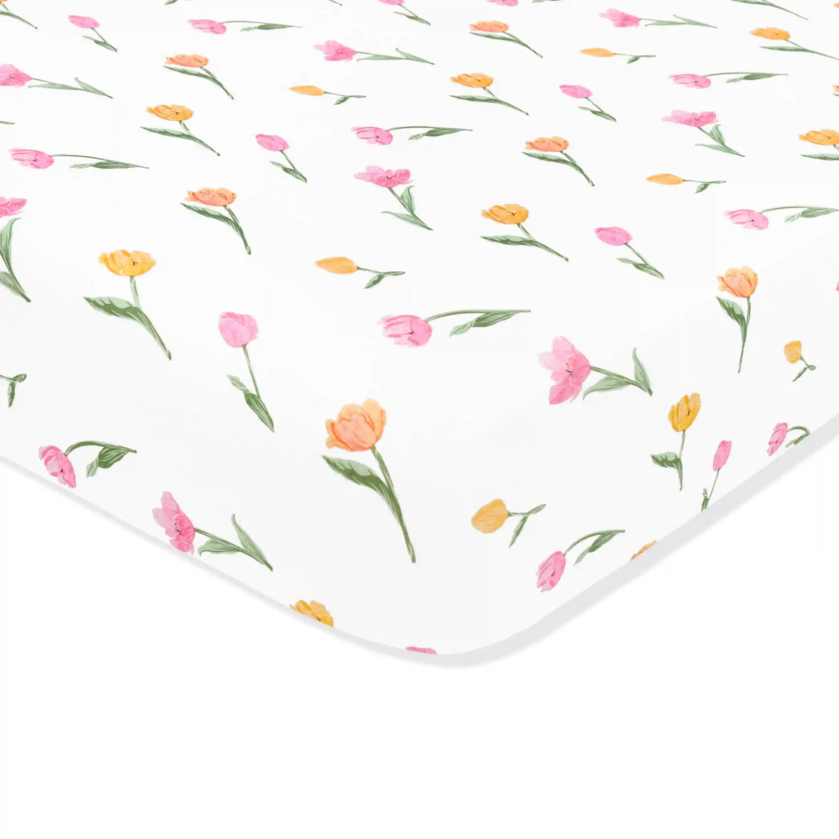 Crib Sheet in Tulip