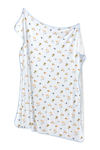 Swaddle Blanket in Amalfi Coast