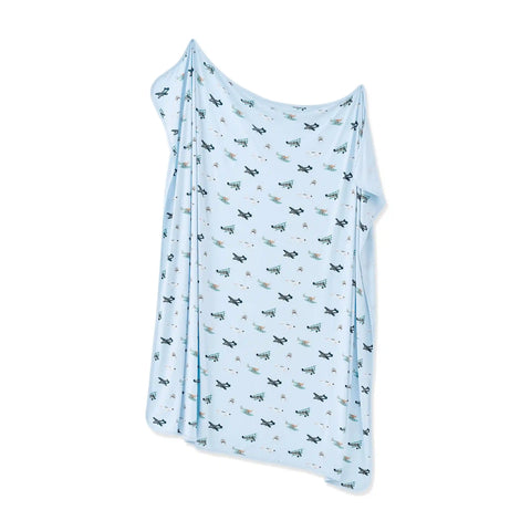 Swaddle Blanket in Take Off