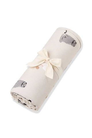 Swaddle Blanket in Fluffy Cat