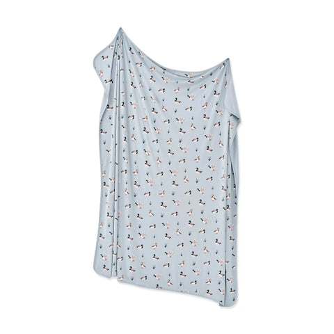 Swaddle Blanket in Mallard Duck