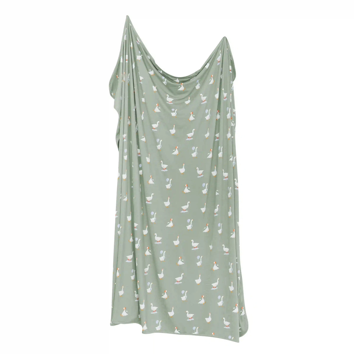 Swaddle Blanket in Silly Goose