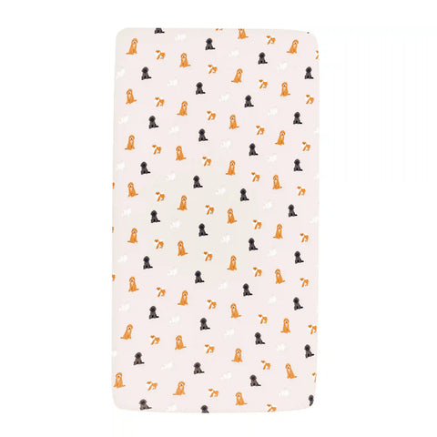 Twin Sheet in Fluffy Dog