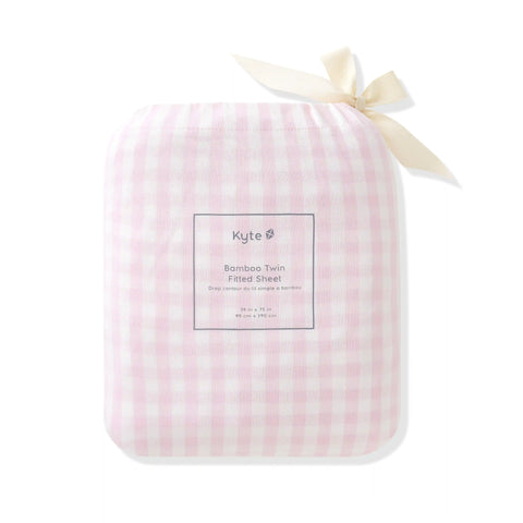 Twin Sheet in Small Sakura Stripe