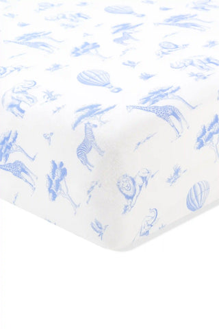Twin Sheet in Toile Safari