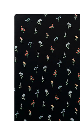 Twin Sheet in Midnight Wildflower