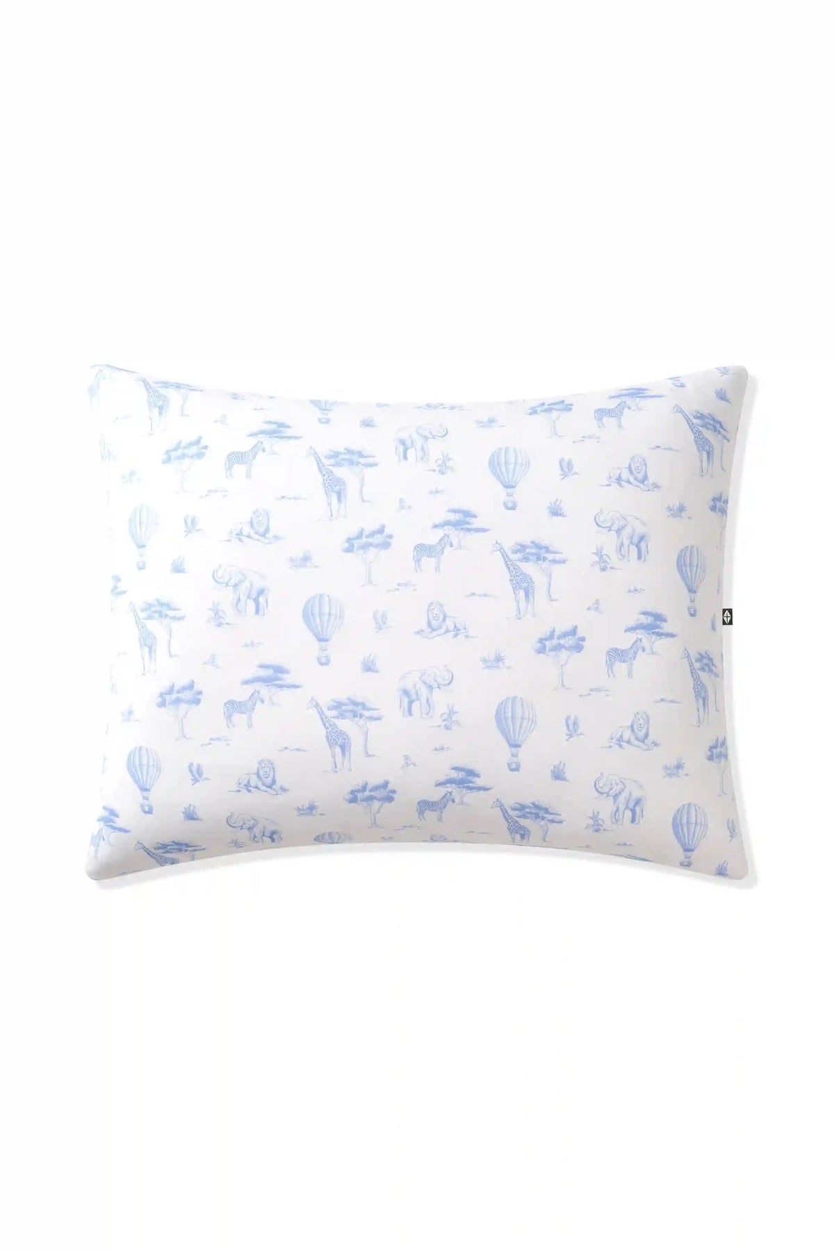 Toddler Pillowcase in Toile Safari