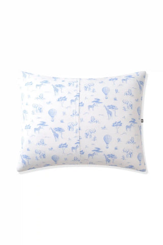Toddler Pillowcase in Toile Safari