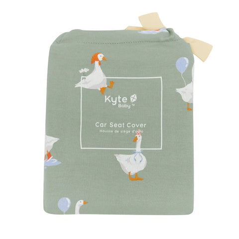 Car Seat Cover in Silly Goose