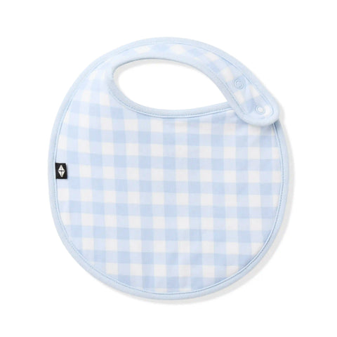 Cushy Bib in Gingham Breeze