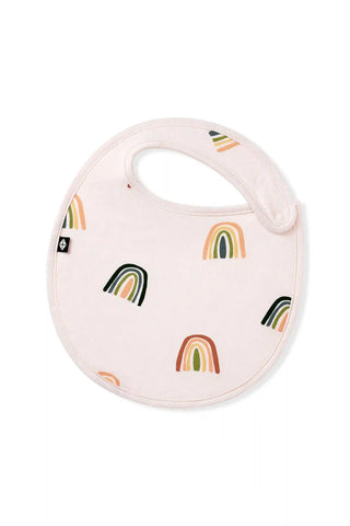 Cushy Bib in Retro Rainbow