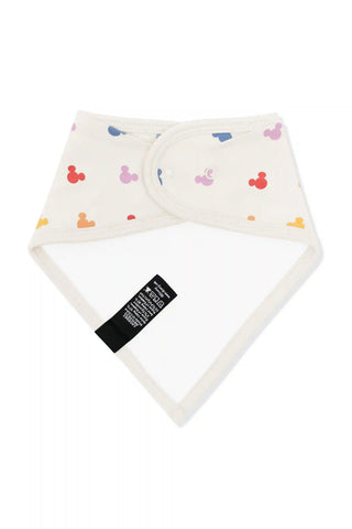 Bib in Pastel Mickey Mouse