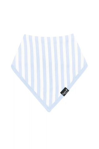 Bib in Small Mist Stripe