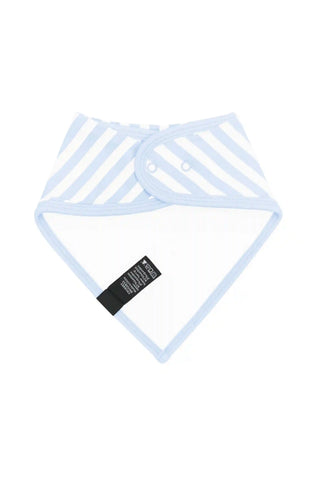 Bib in Small Mist Stripe