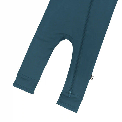 Zippered Romper in Atlantic