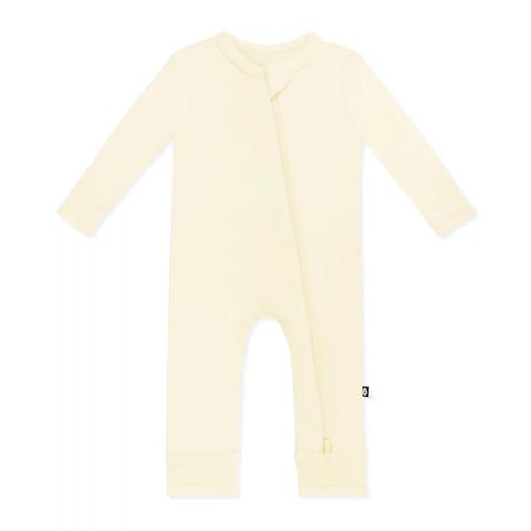 Zippered Romper in Chamomile