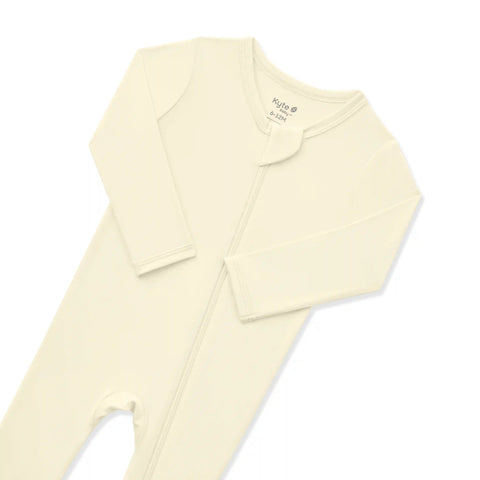 Zippered Footie in Chamomile