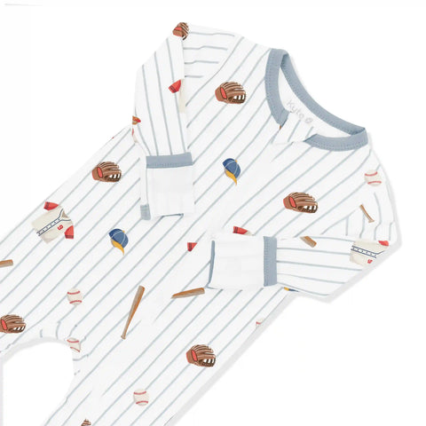 Zippered Romper in Home Run